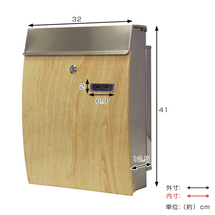 ポスト 壁掛け Onesto -6