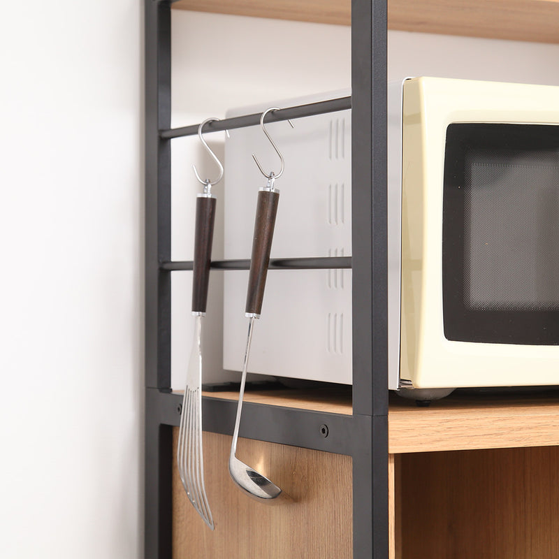 食器棚 ハイタイプ シンプルモダン スチールフレーム ART 幅60cm -9