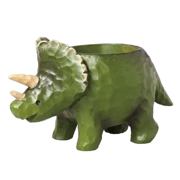 プランター 恐竜シリーズ トリケラトプス