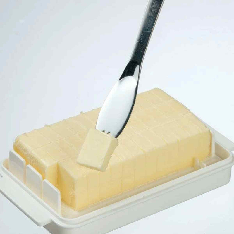 バターケース定量カッティング付バターケースオサムグッズナイフ付きガイド付き