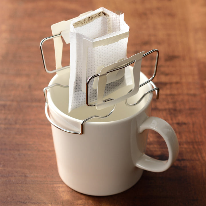 ドリップバッグホルダー コーヒー ステンレス トレー付き -5