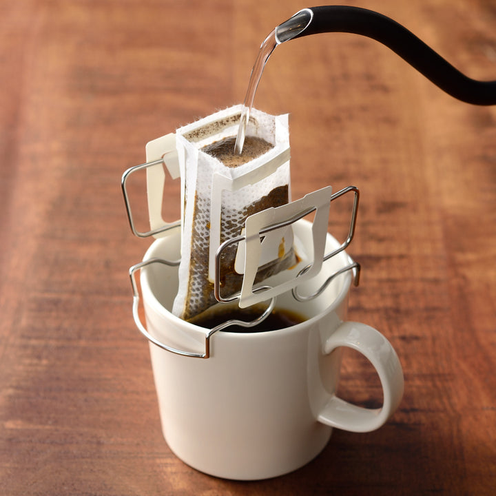 ドリップバッグホルダー コーヒー ステンレス トレー付き -6