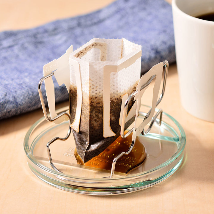 ドリップバッグホルダー コーヒー ステンレス トレー付き -7