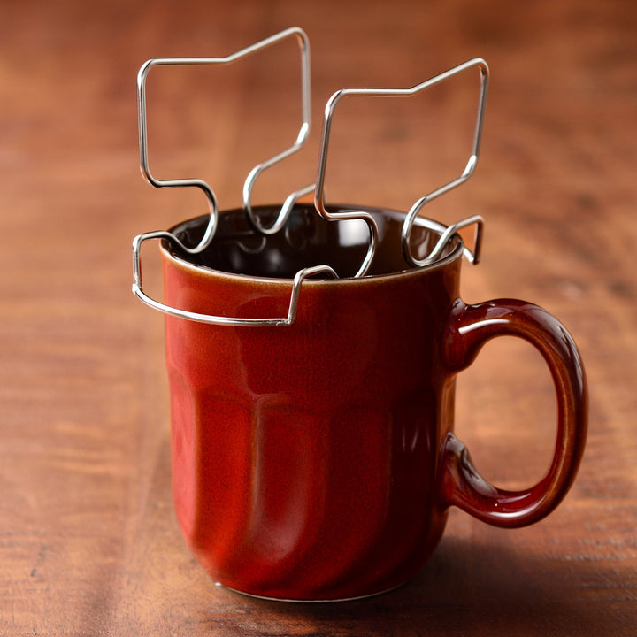 ドリップバッグホルダー コーヒー ステンレス トレー付き -9