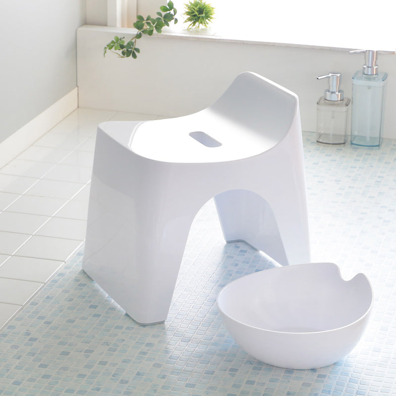 風呂椅子 湯桶 高さ25cm 2点セット ヒューバス 日本製 -15