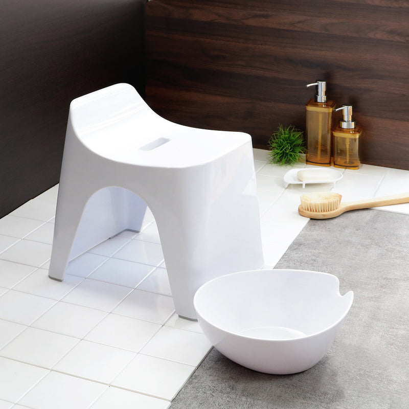 風呂椅子 湯桶 高さ25cm 2点セット ヒューバス 日本製 -16