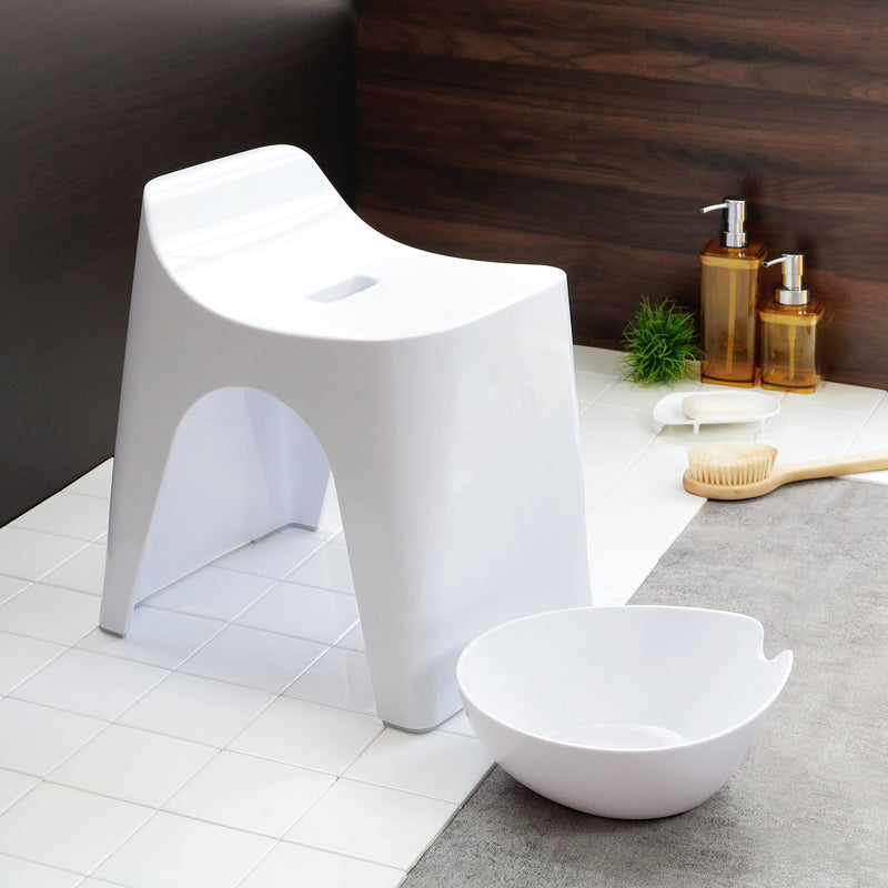 風呂椅子 湯桶 高さ30cm 2点セット ヒューバス 日本製 -16