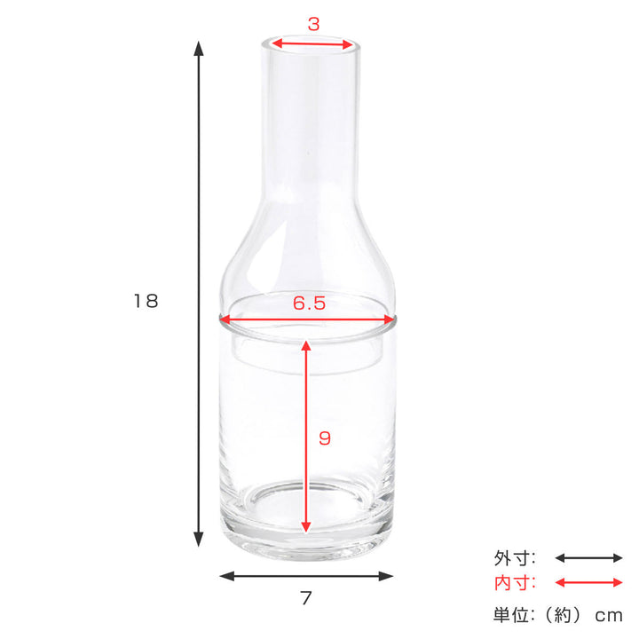 花瓶 LABO GLASS ボトルフラワーベース 2WAY Sサイズ -4