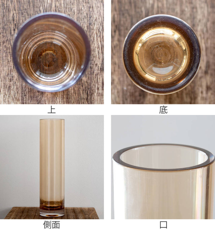 花瓶 PVシリンダー 直径8×高さ30cm -4