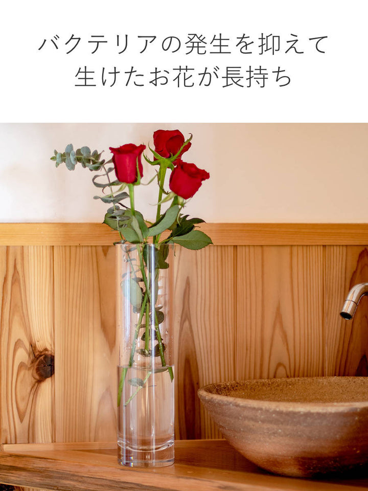 花瓶 PVシリンダー 直径8×高さ30cm -9