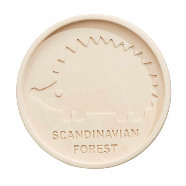 コースター 10cm サークル SCANDINAVIAN FOREST 珪藻土