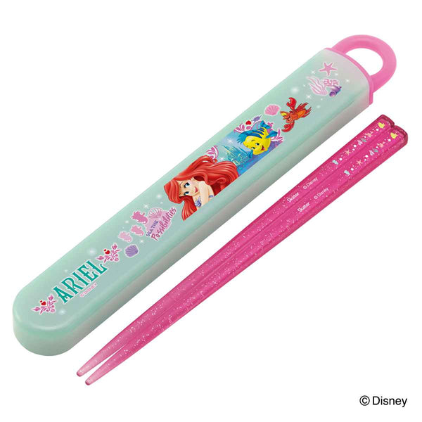 箸箱セット 抗菌 箸 16.5cm 音の鳴らない アリエル