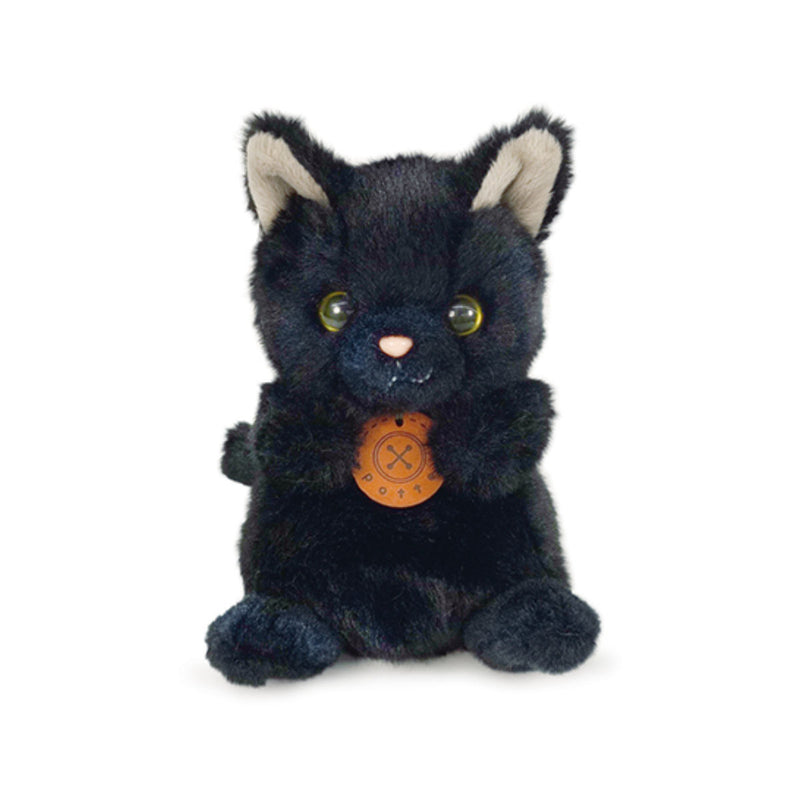 ぬいぐるみ potte 黒猫 猫 -1
