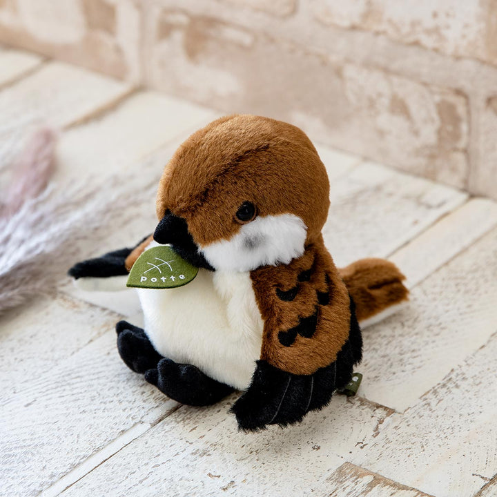 ぬいぐるみ potte スズメ -5