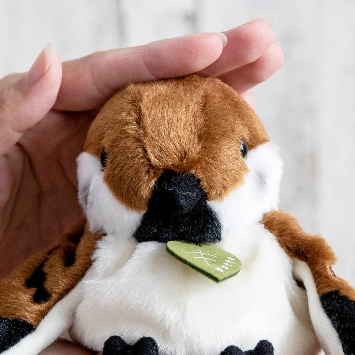 ぬいぐるみ potte スズメ -6