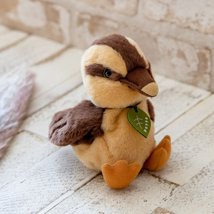 ぬいぐるみ potte カモのひな -5