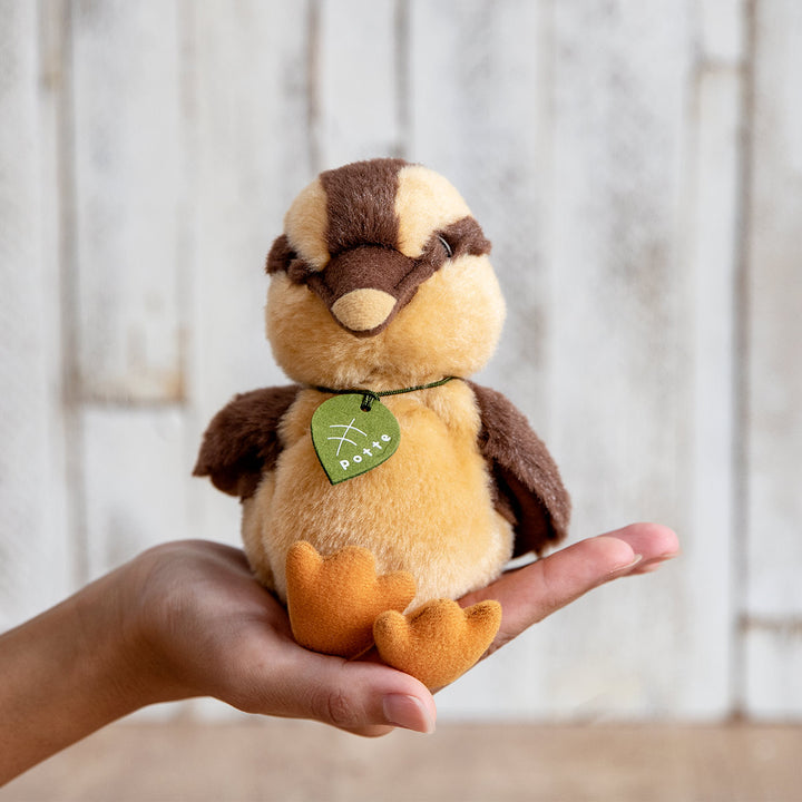 ぬいぐるみ potte カモのひな -7