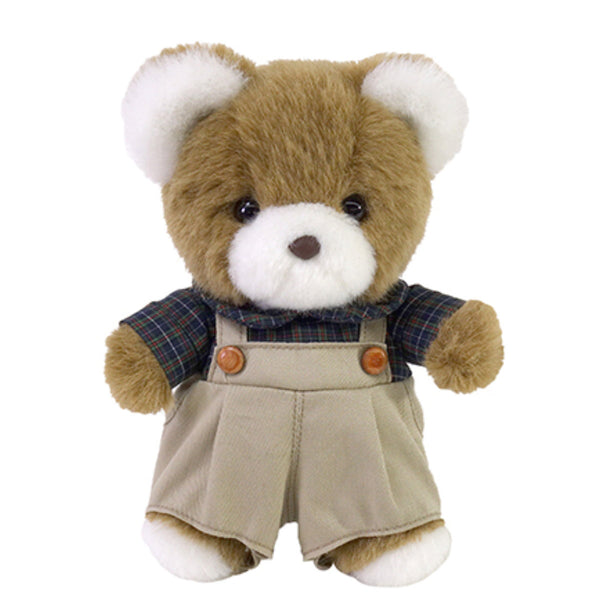 ぬいぐるみ マック Ｓ チェック柄シャツ