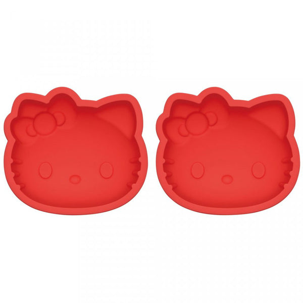 ケーキ型 2個入り ハローキティ おやつタイム シリコン