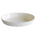 グラタン皿 30cm LL 楕円 レリーフグラタン 陶器