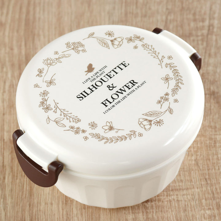 デザートケース Potter フルーツボックス 300ml シルエットフラワー -12