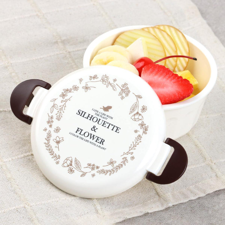 デザートケース Potter フルーツボックス 300ml シルエットフラワー -14