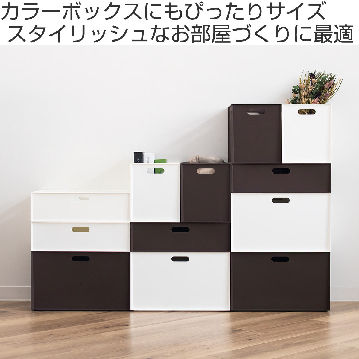 ころーる様 オーダーカラーボックス収納ケース 収納ボックス カラーボックス用 カロキューブ レギュラー – ハウジー