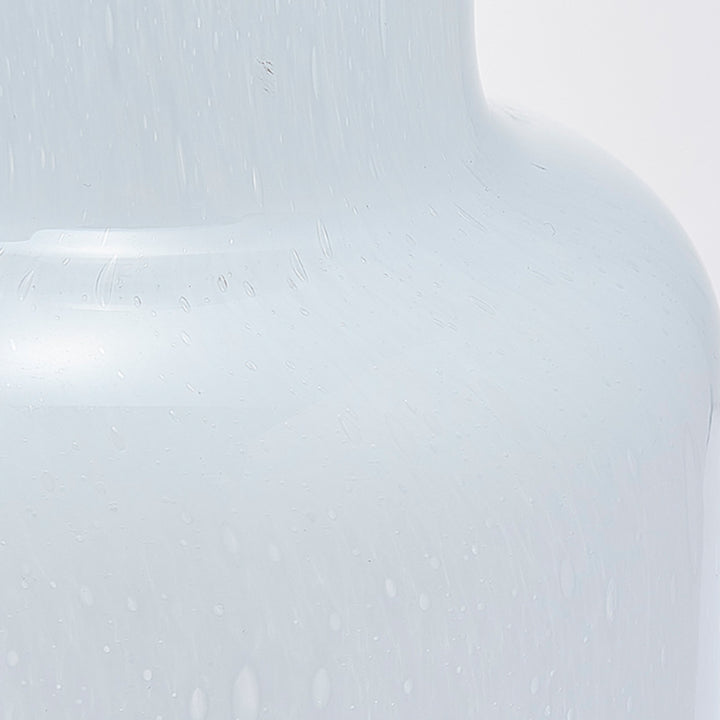 花瓶 DGボトルベース 直径7.5×高さ18cm ホワイト ガラス -9