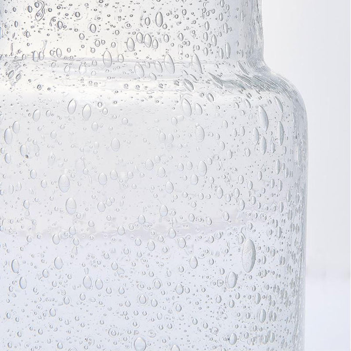 花瓶 DGボトルベース 直径11.5×高さ15cm クリアー ガラス -5