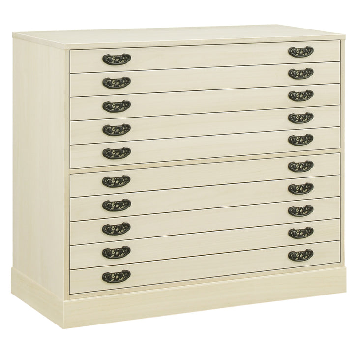 総桐着物たんす10段ろうびき仕上日本製幅100cm