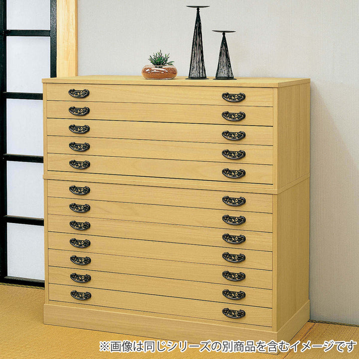 総桐着物たんす7段とのこ仕上日本製幅100cm