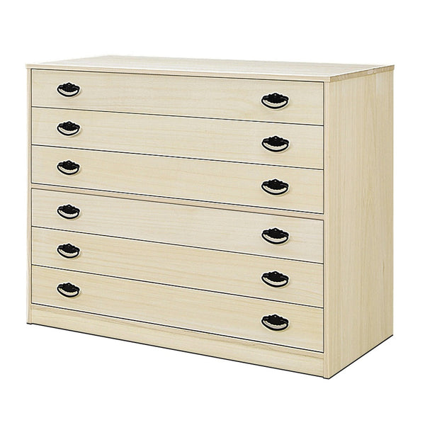 総桐組み合わせタンス6段下台日本製幅100cm