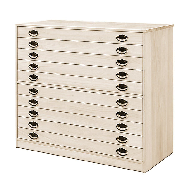 総桐組み合わせタンス10段下台日本製幅100cm