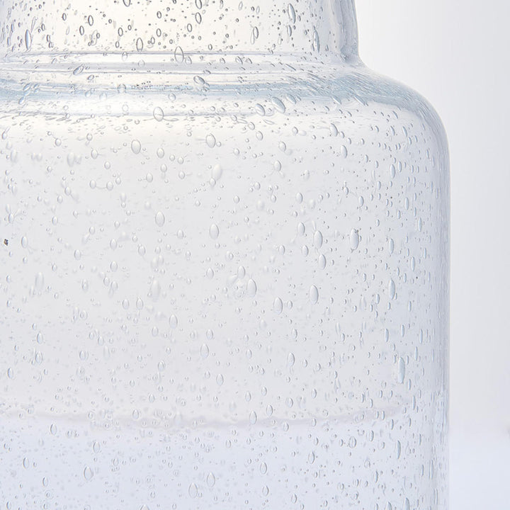 花瓶 DGボトルベース 直径15×高さ22cm クリアー ガラス -4