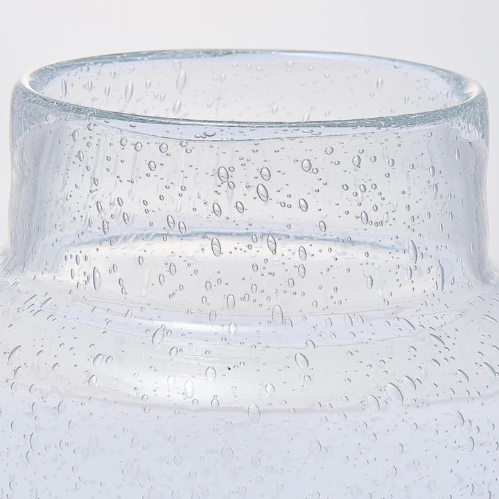 花瓶 DGボトルベース 直径15×高さ22cm クリアー ガラス -5