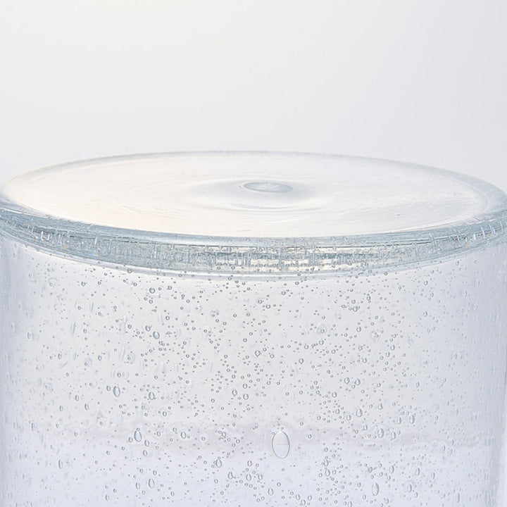 花瓶 DGボトルベース 直径15×高さ22cm クリアー ガラス -6