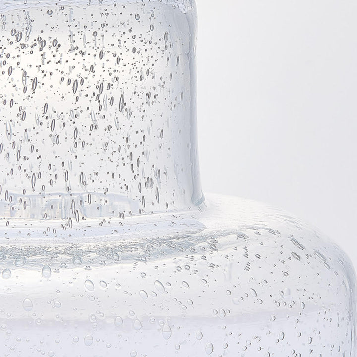 花瓶 DGボトルベース 直径15×高さ15cm クリアー ガラス -7