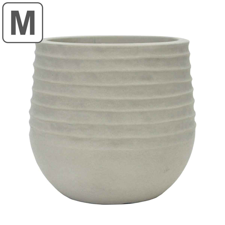 植木鉢 FRライトポットグレー 直径40×高さ37cm -2
