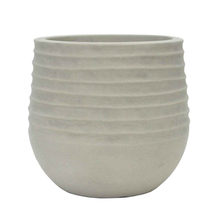 植木鉢 FRライトポットグレー 直径40×高さ37cm -5