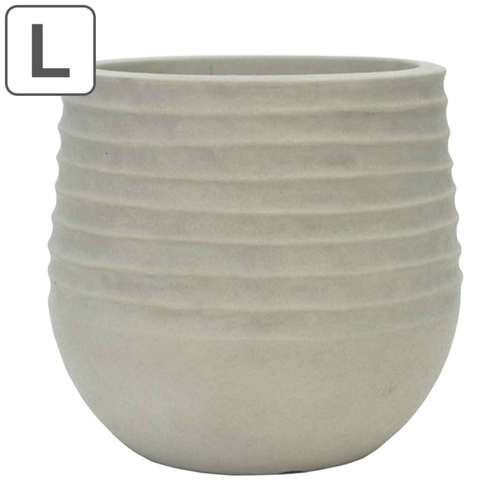 植木鉢 FRライトポットグレー 直径53×高さ49cm -2