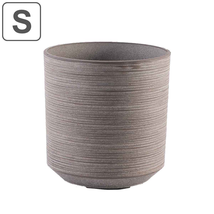 植木鉢 FR円柱ラスティックジンジャー 直径21×高さ21cm -2