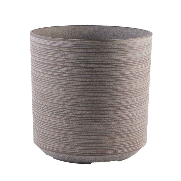 植木鉢 FR円柱ラスティックジンジャー 直径28×高さ28cm -1