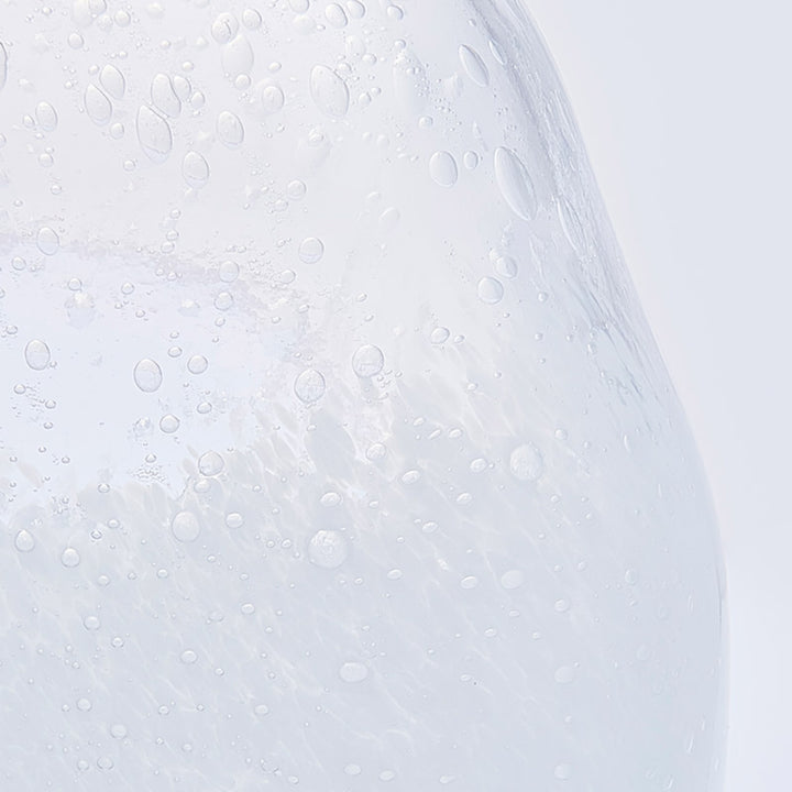 花瓶 DGマコベース 幅10×奥行6.5×高さ13.5cm クリアホワイト ガラス -18