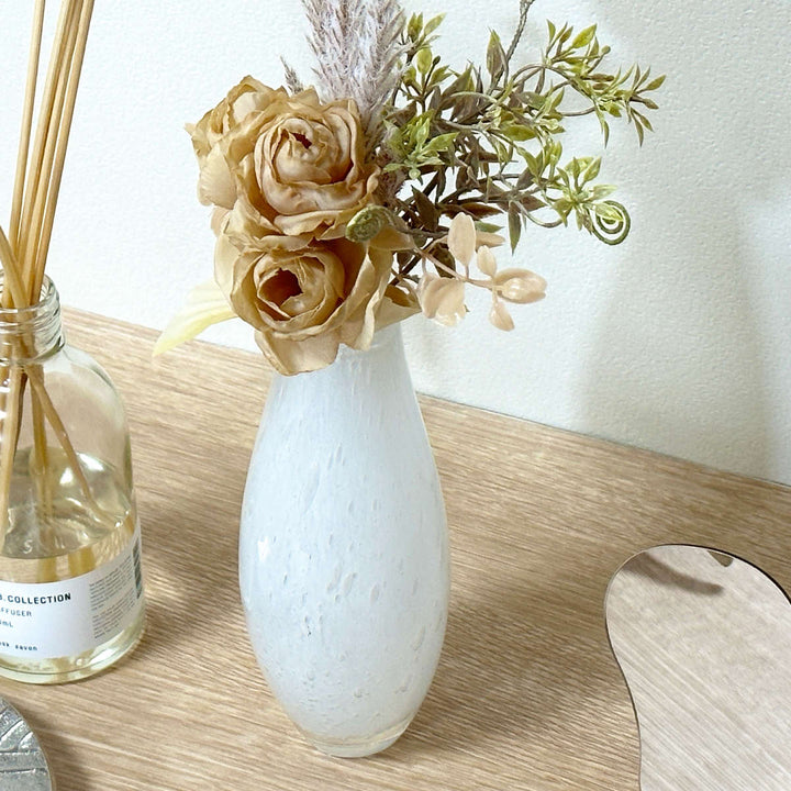 花瓶DGガラススリムベース直径7×高さ18cmガラス