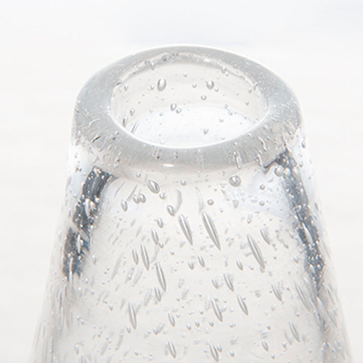 花瓶DGガラススリムベース直径7×高さ18cmガラス