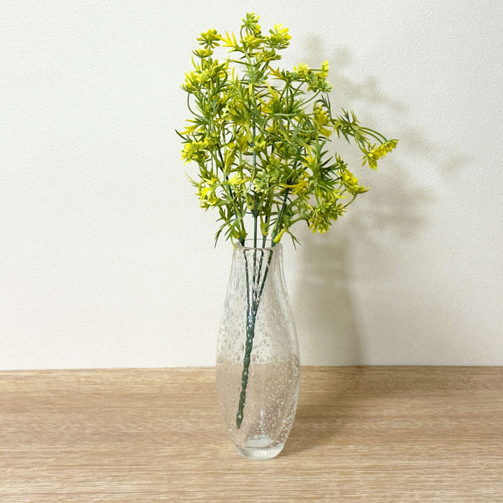 花瓶DGガラススリムベース直径7×高さ18cmガラス