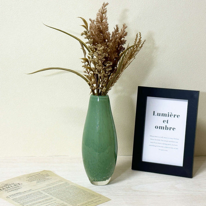 花瓶DGガラススリムベース直径7×高さ18cmガラス