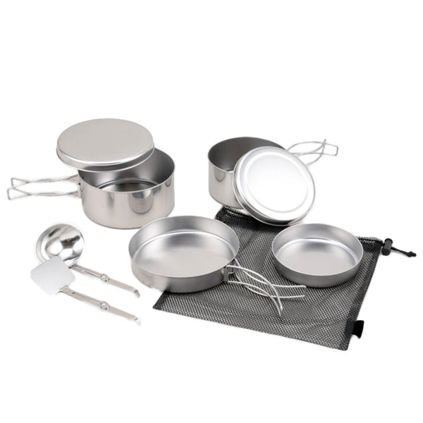 クッカー 8点入 ツーリングクッカーセット8PC収納袋付 プリグレース -1