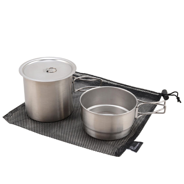 クッカー 2Wayライスクッカーセット収納袋付 プリグレース -1