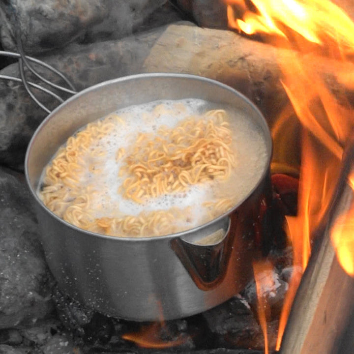 アウトドア用ケトル 1L マルチキャンプケトル袋付 プリグレース -6